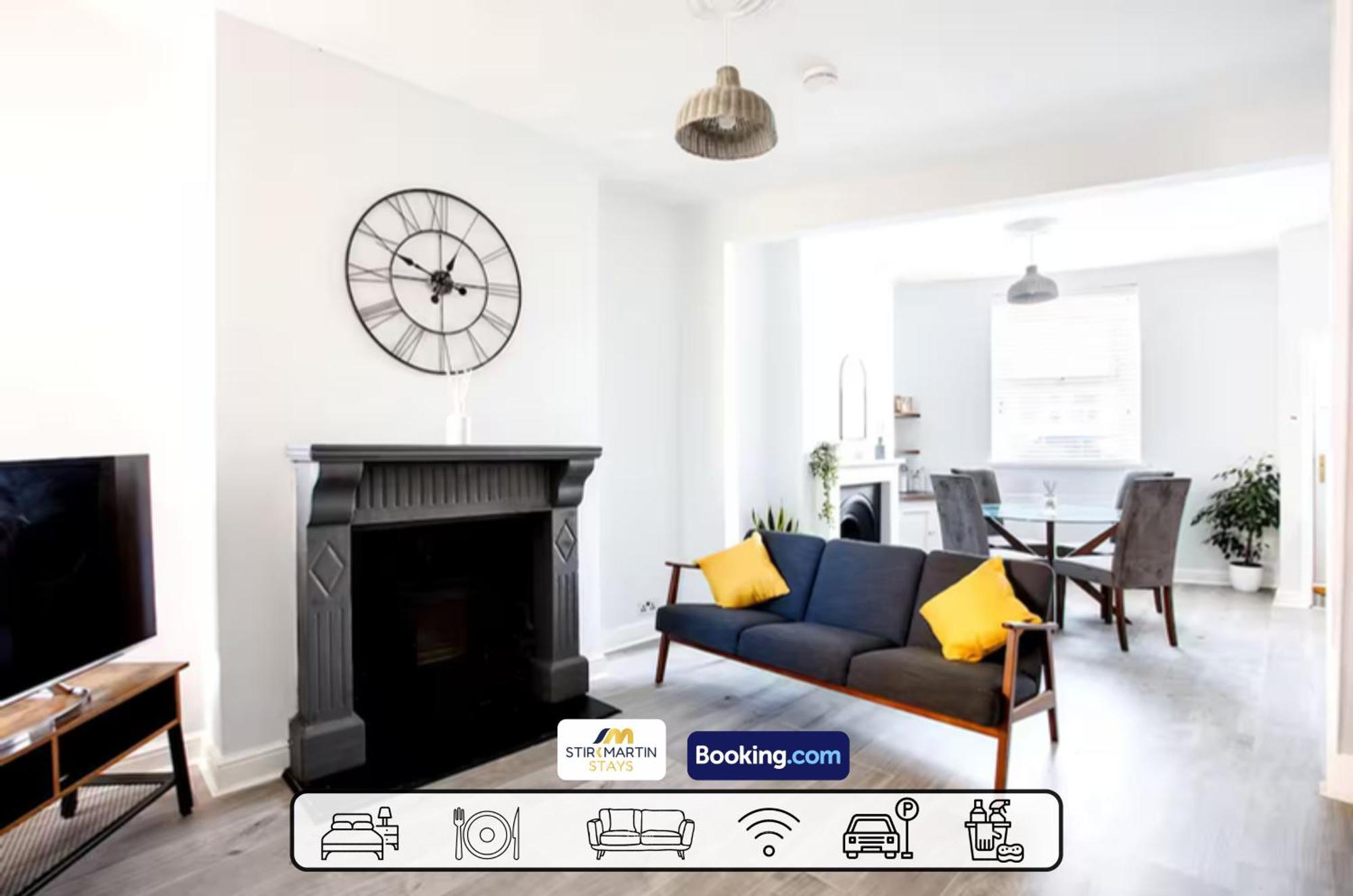Comfy 3Bed House By Stirkmartin Stays Short Lets & Serviced Accommodation Cardiff With Free Parking & 8Mins To City Centre Zewnętrze zdjęcie